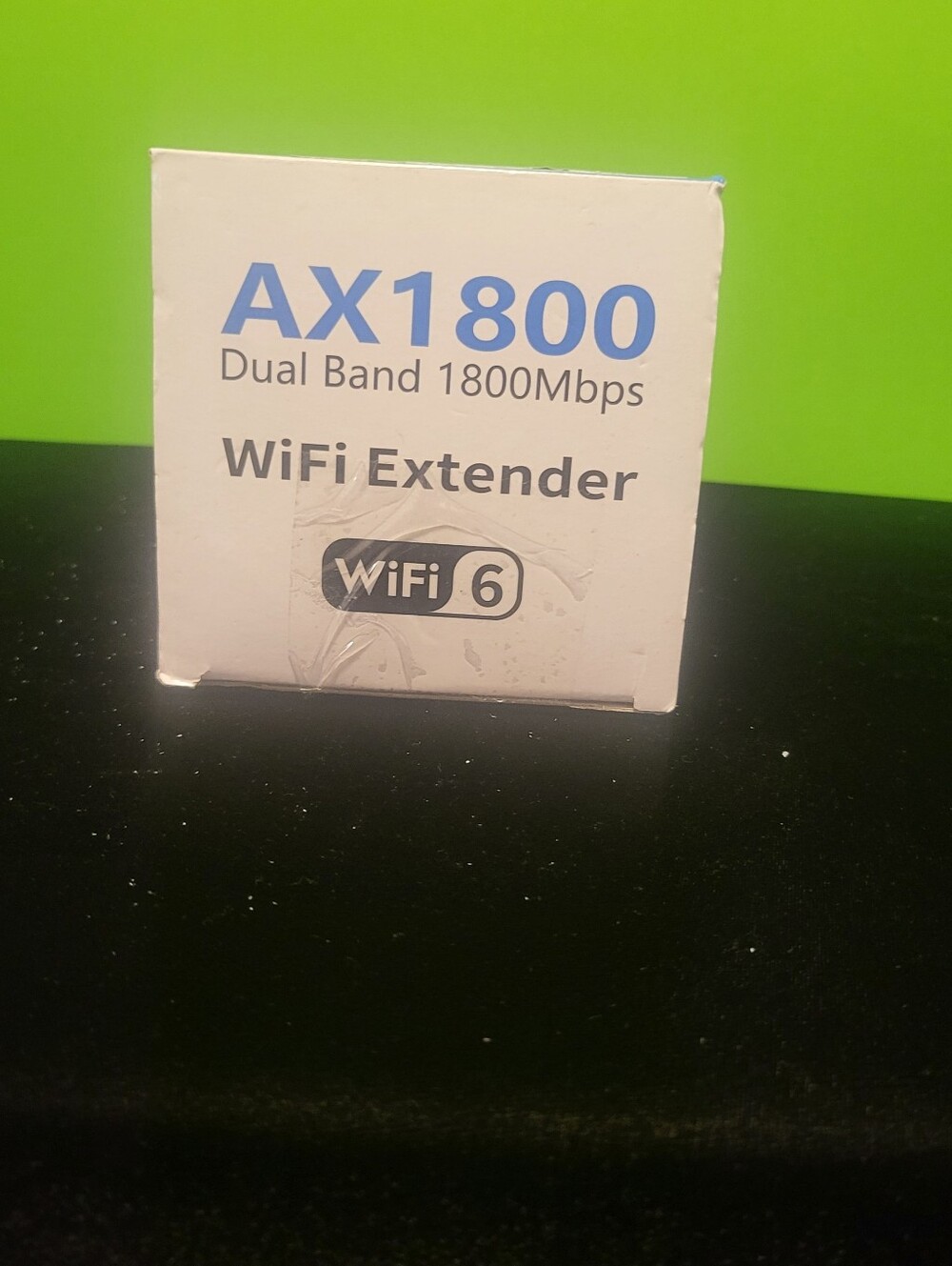 AX1800 WiFi 6 Dual Band 1800Mbps WiFi Extender (White)